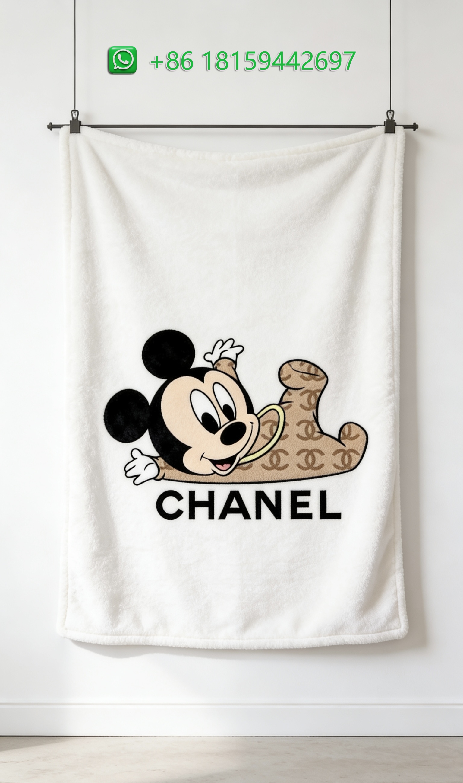 Chanel Throw Blankets